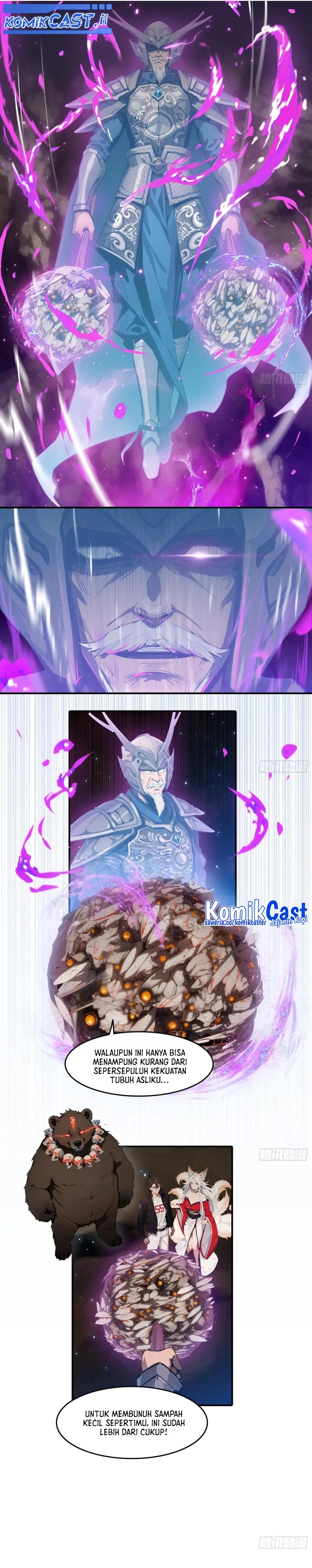 The Evil God Descends, I Own Great Hell chapter 73