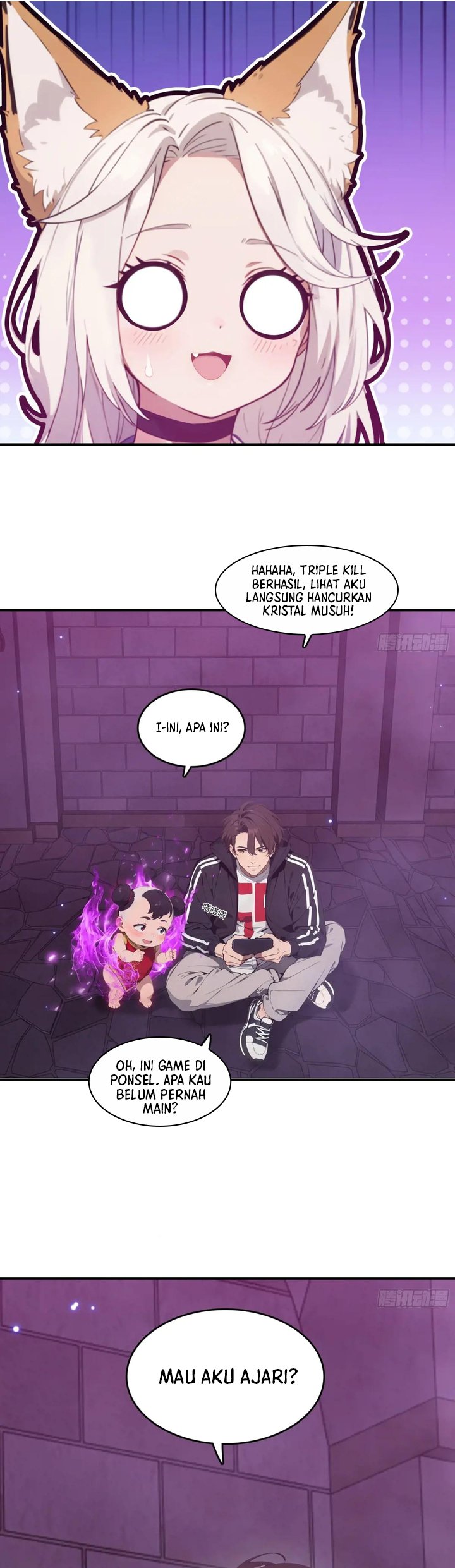 The Evil God Descends, I Own Great Hell chapter 74