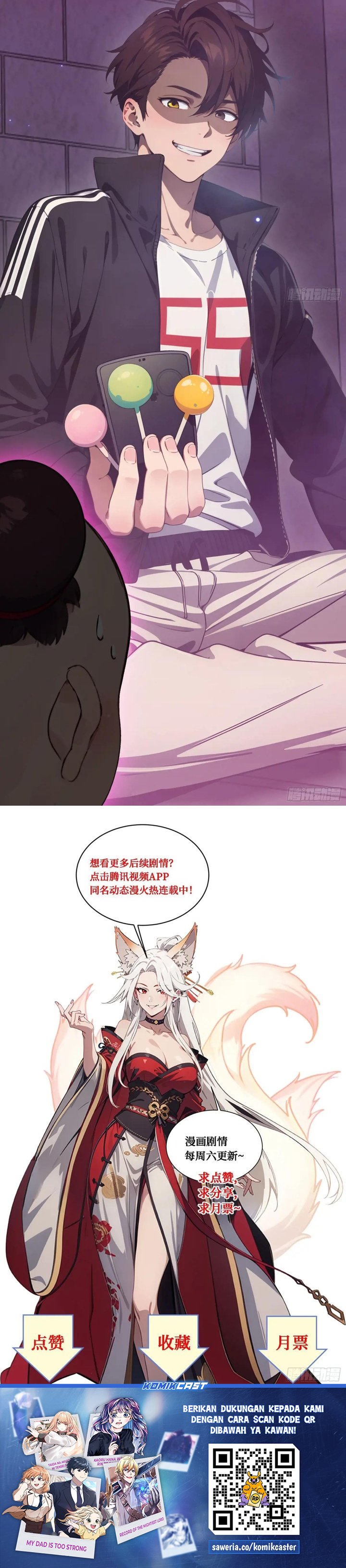 The Evil God Descends, I Own Great Hell chapter 74