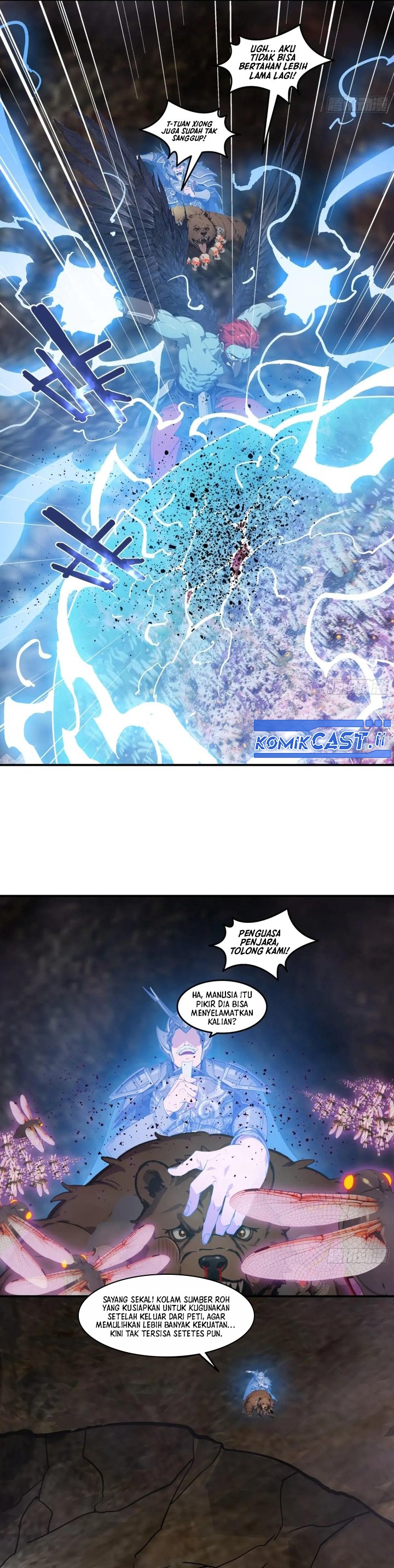 The Evil God Descends, I Own Great Hell chapter 75