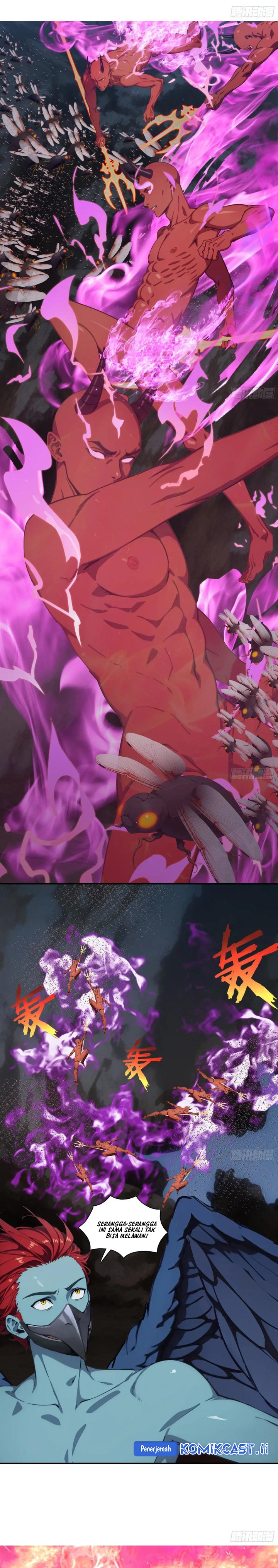 The Evil God Descends, I Own Great Hell chapter 75