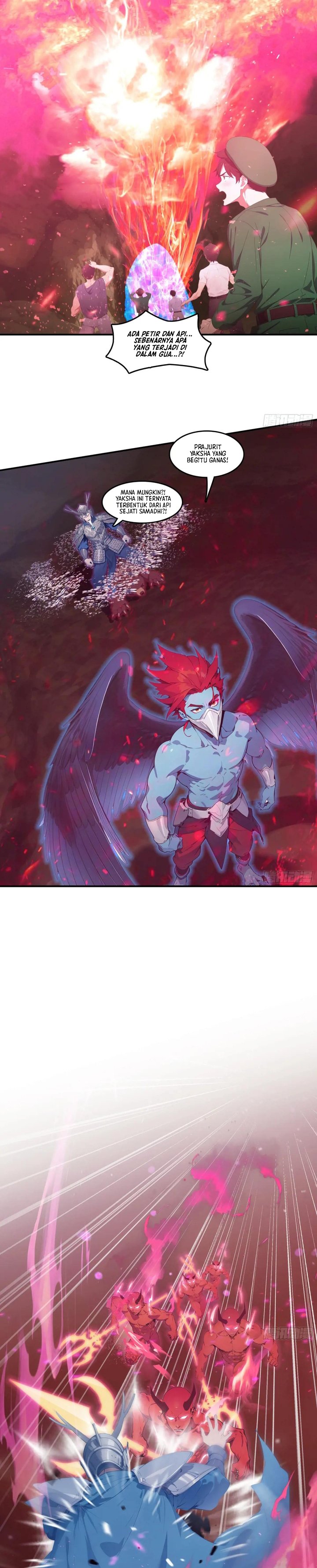 The Evil God Descends, I Own Great Hell chapter 75