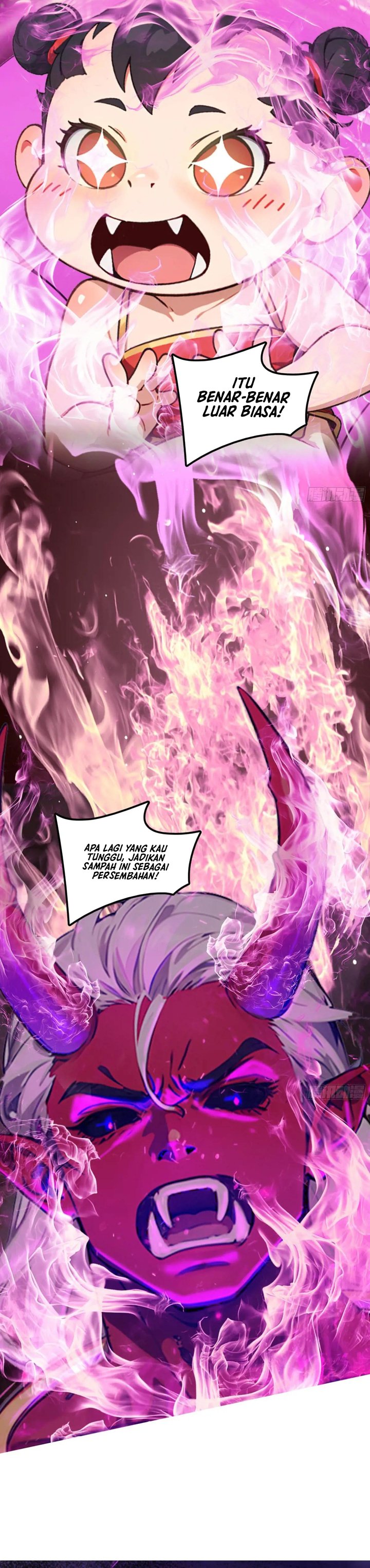 The Evil God Descends, I Own Great Hell chapter 75
