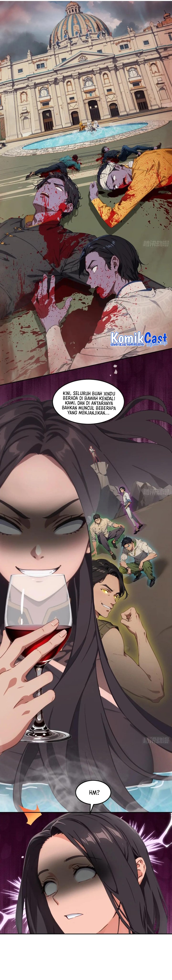 The Evil God Descends, I Own Great Hell chapter 75