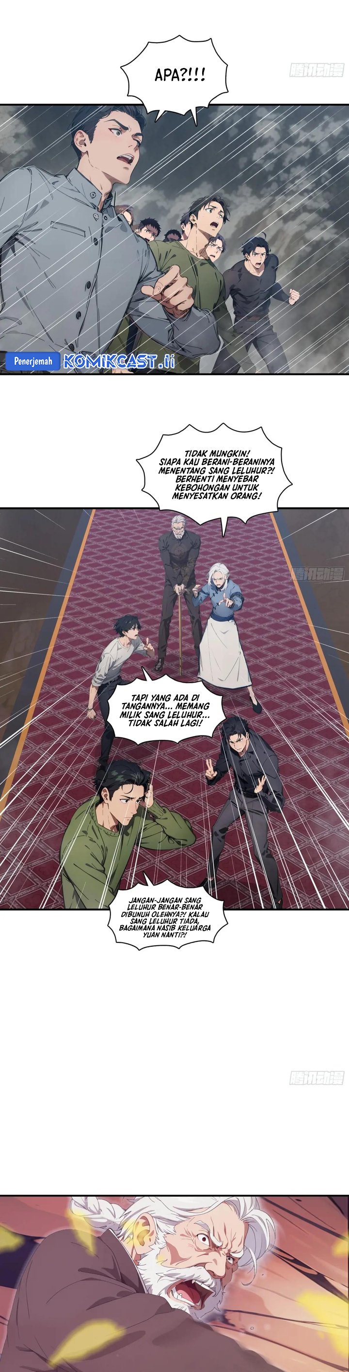 The Evil God Descends, I Own Great Hell chapter 77