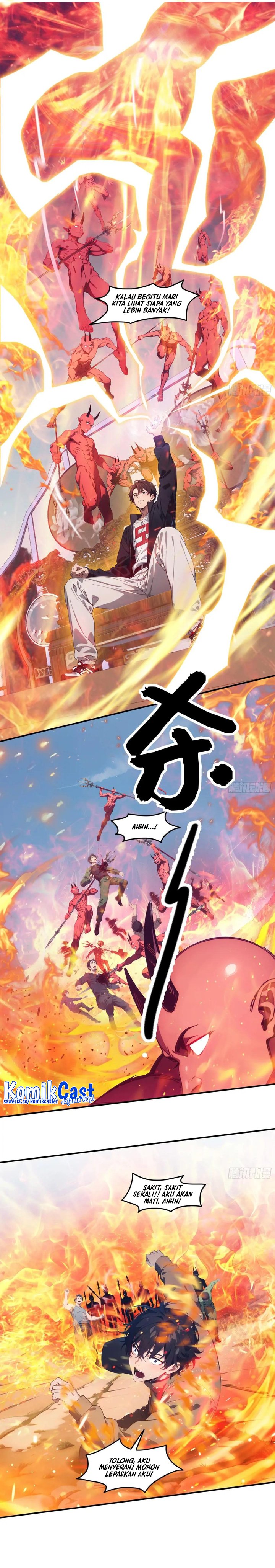 The Evil God Descends, I Own Great Hell chapter 77