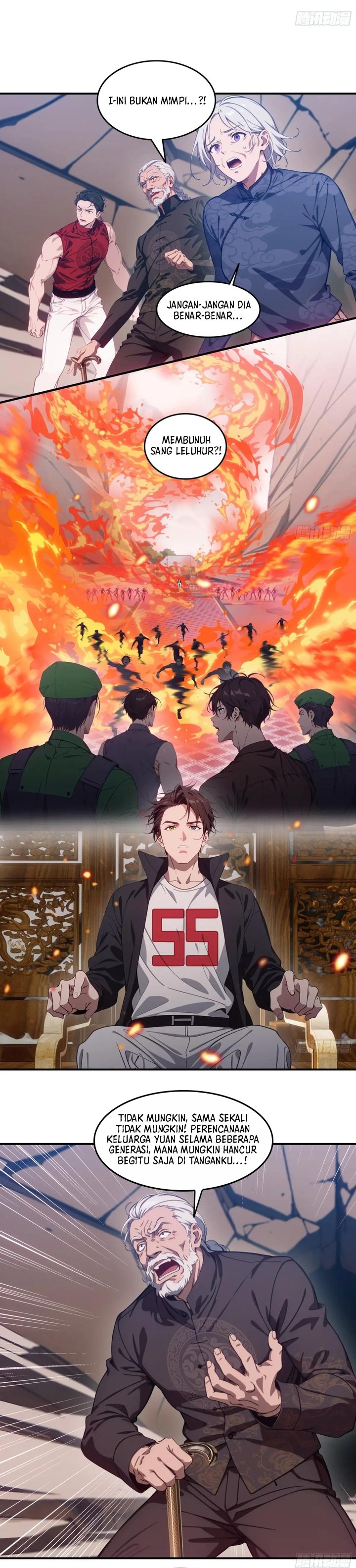 The Evil God Descends, I Own Great Hell chapter 77