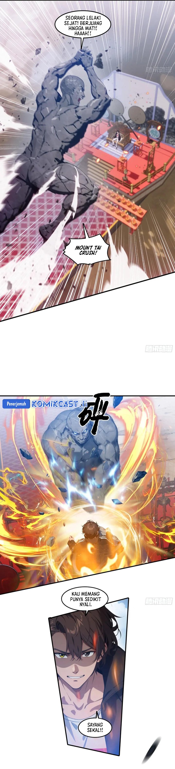 The Evil God Descends, I Own Great Hell chapter 77