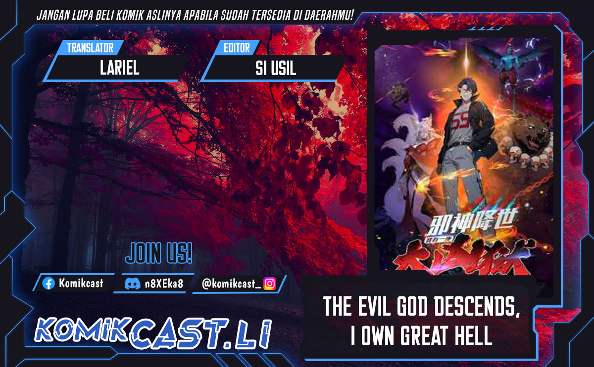 The Evil God Descends, I Own Great Hell Chapter 83 Bahasa Indonesia