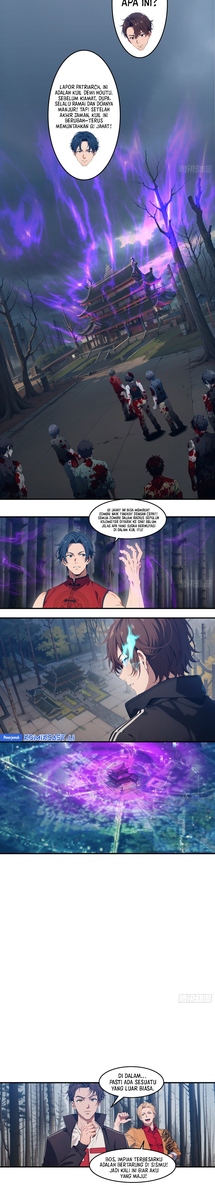 The Evil God Descends, I Own Great Hell Chapter 83 Bahasa Indonesia