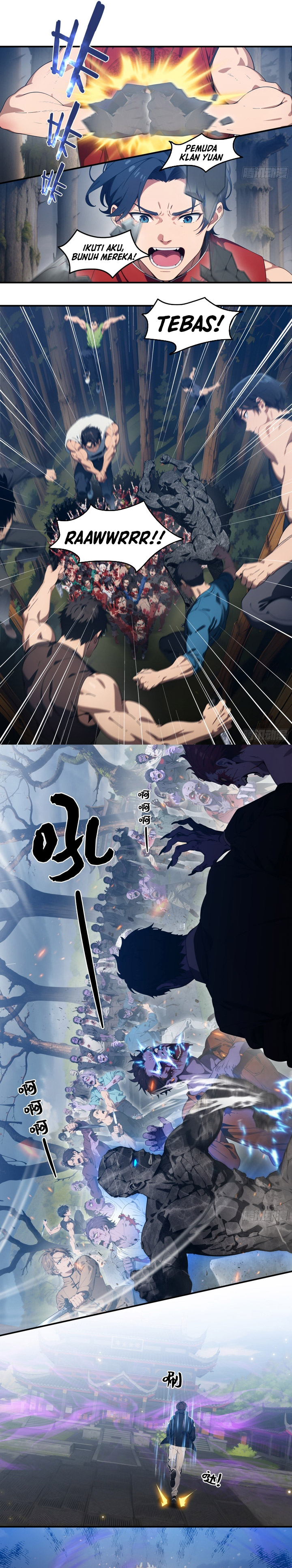 The Evil God Descends, I Own Great Hell Chapter 83 Bahasa Indonesia