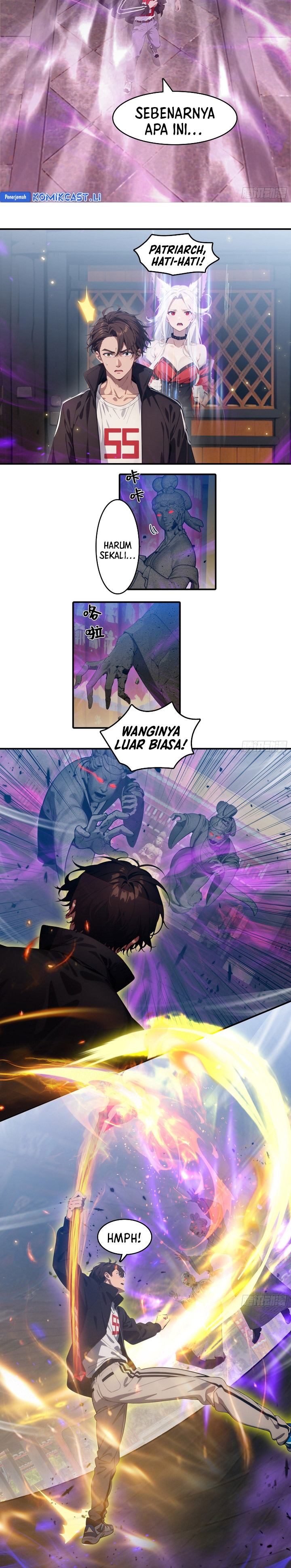 The Evil God Descends, I Own Great Hell Chapter 83 Bahasa Indonesia