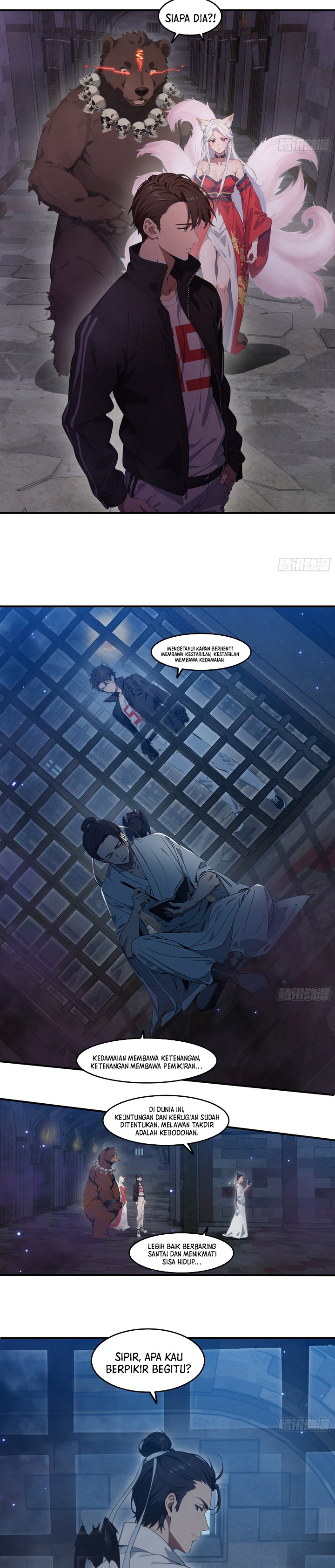 The Evil God Descends, I Own Great Hell Chapter 91 Bahasa Indonesia