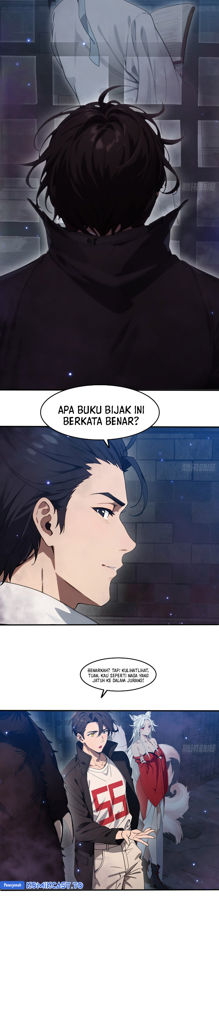 The Evil God Descends, I Own Great Hell Chapter 91 Bahasa Indonesia
