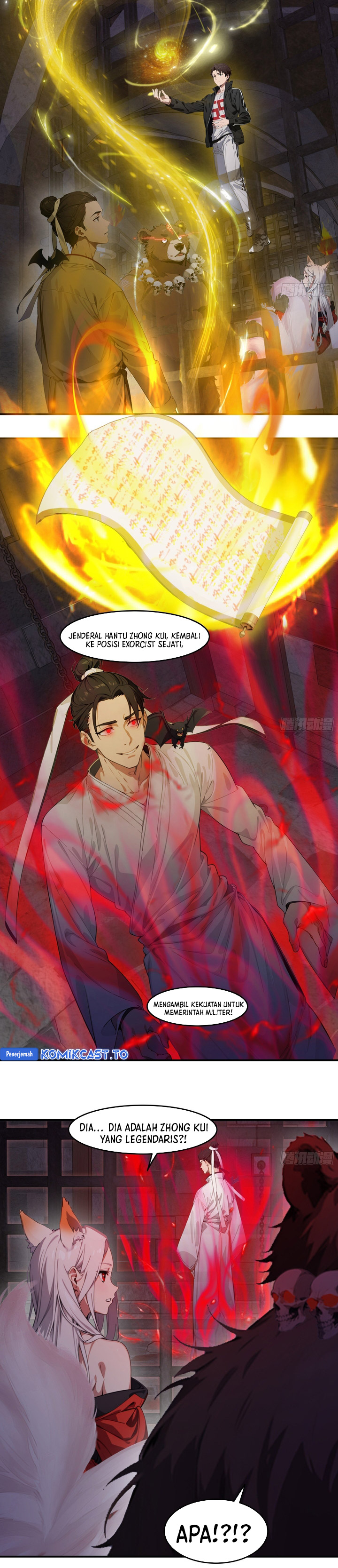 The Evil God Descends, I Own Great Hell Chapter 91 Bahasa Indonesia