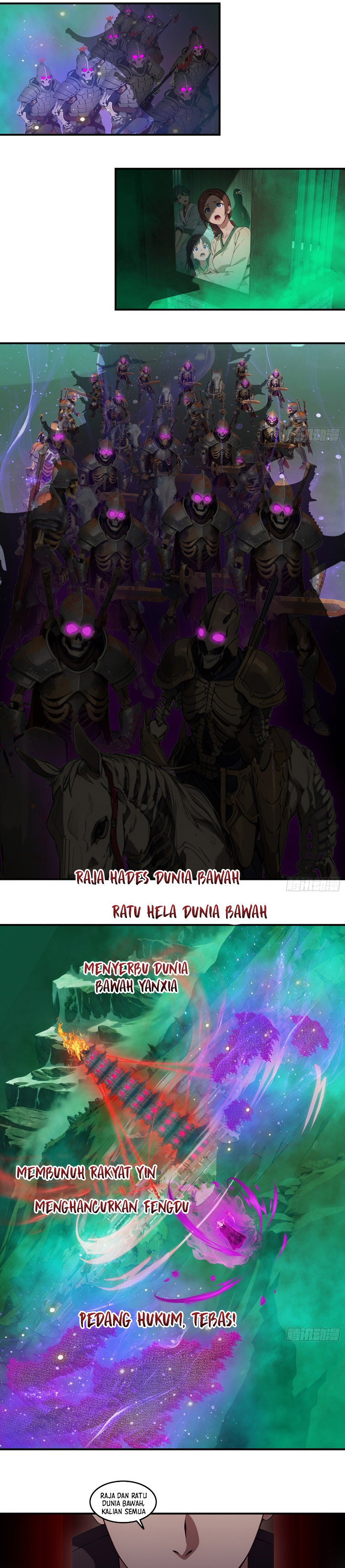 The Evil God Descends, I Own Great Hell chapter 92