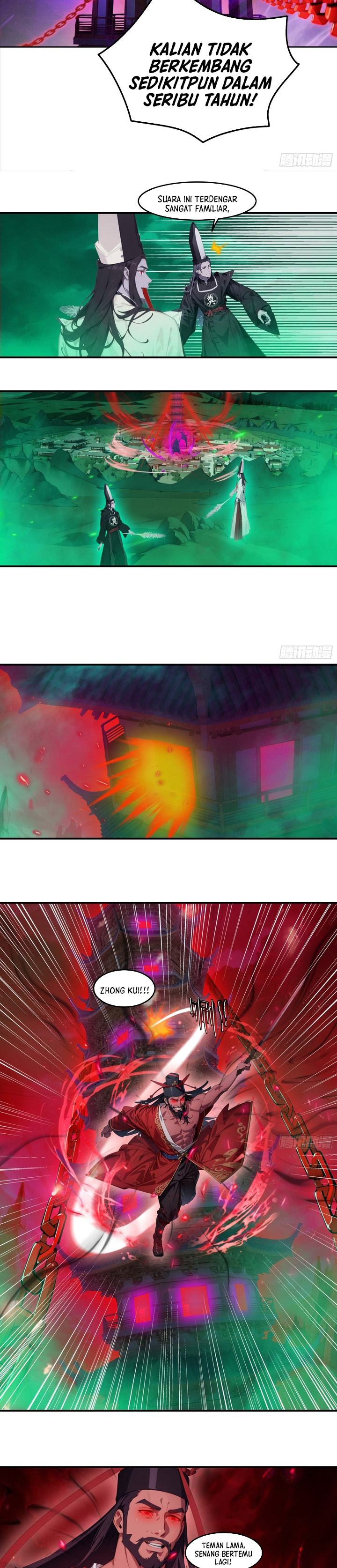 The Evil God Descends, I Own Great Hell Chapter 93 Bahasa Indonesia