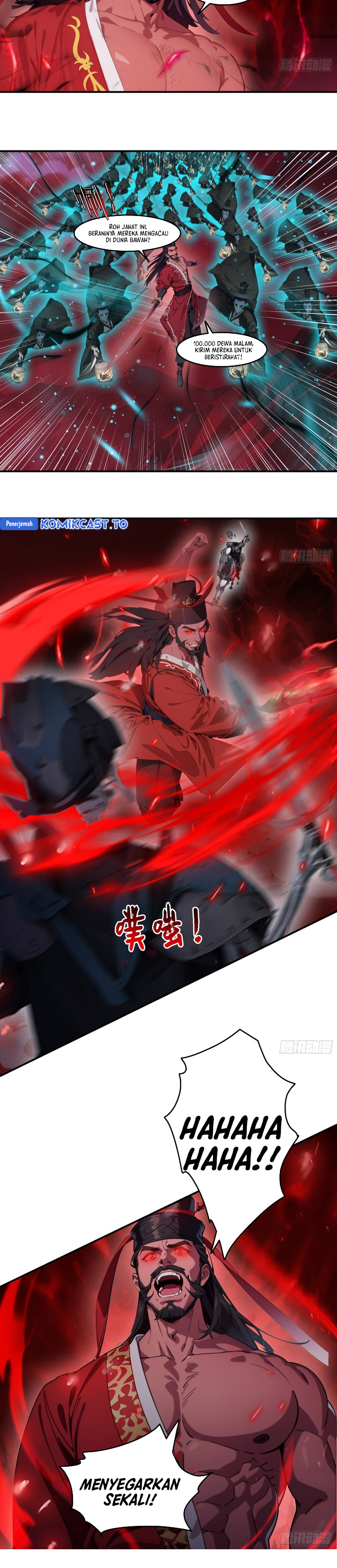 The Evil God Descends, I Own Great Hell Chapter 93 Bahasa Indonesia