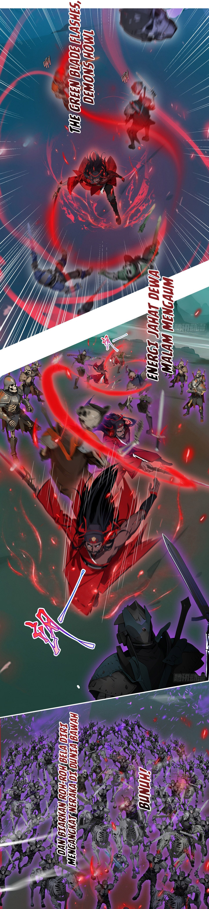 The Evil God Descends, I Own Great Hell Chapter 93 Bahasa Indonesia