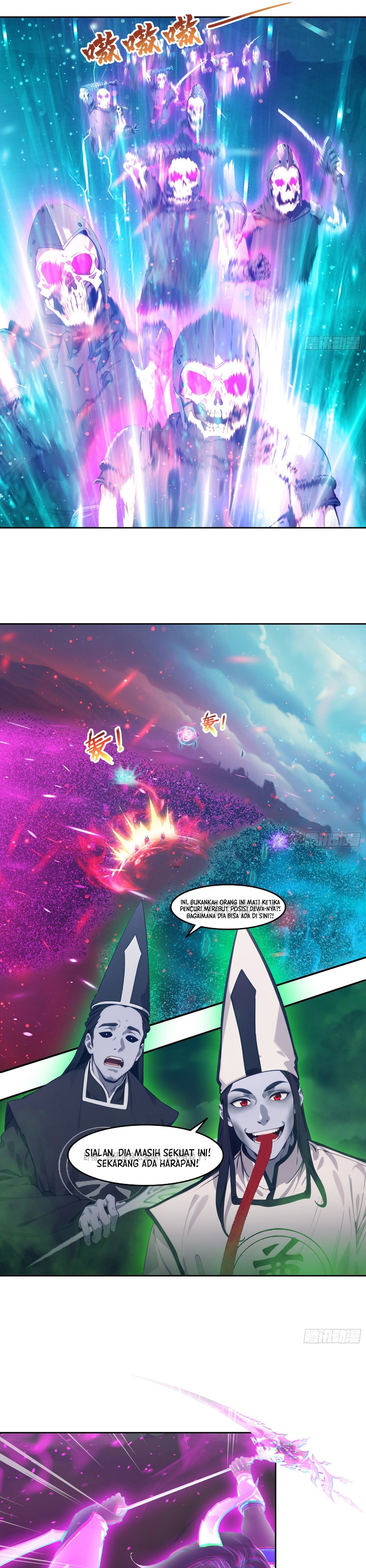 The Evil God Descends, I Own Great Hell Chapter 93 Bahasa Indonesia