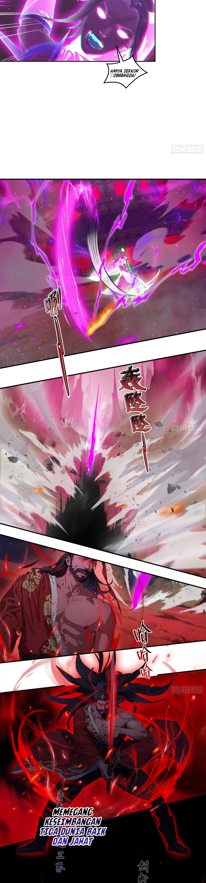 The Evil God Descends, I Own Great Hell Chapter 93 Bahasa Indonesia