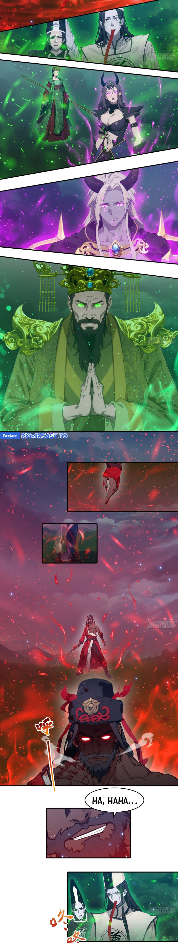 The Evil God Descends, I Own Great Hell Chapter 93 Bahasa Indonesia