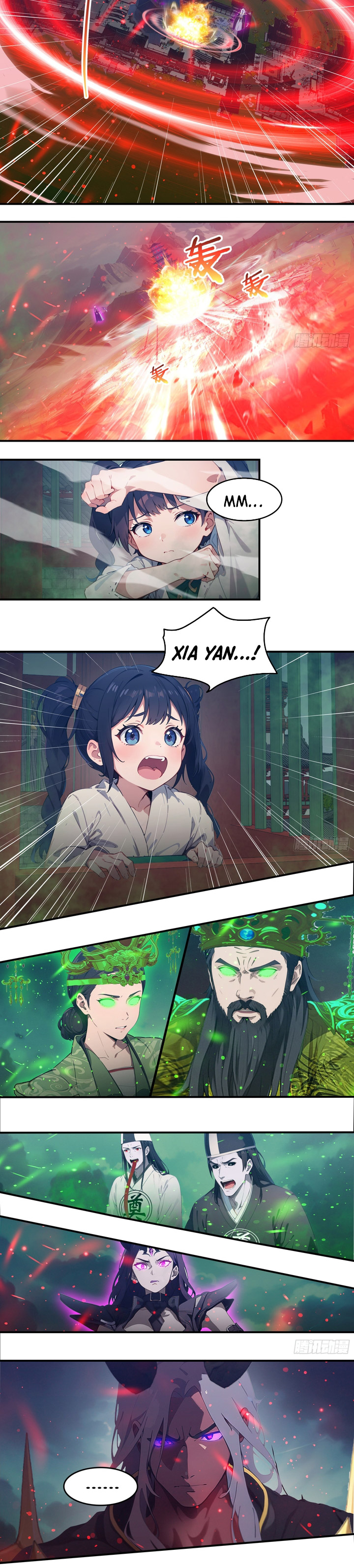 The Evil God Descends, I Own Great Hell chapter 95