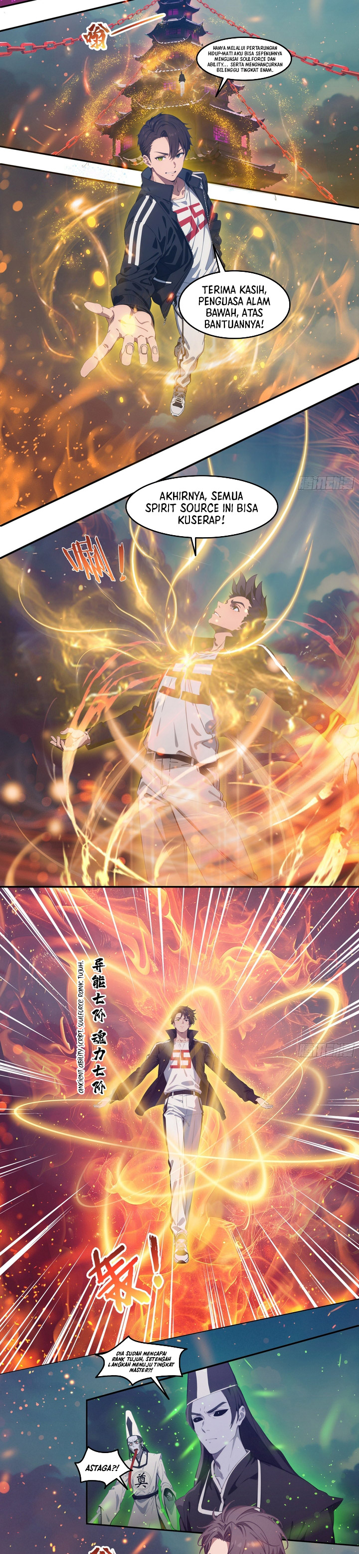 The Evil God Descends, I Own Great Hell chapter 96