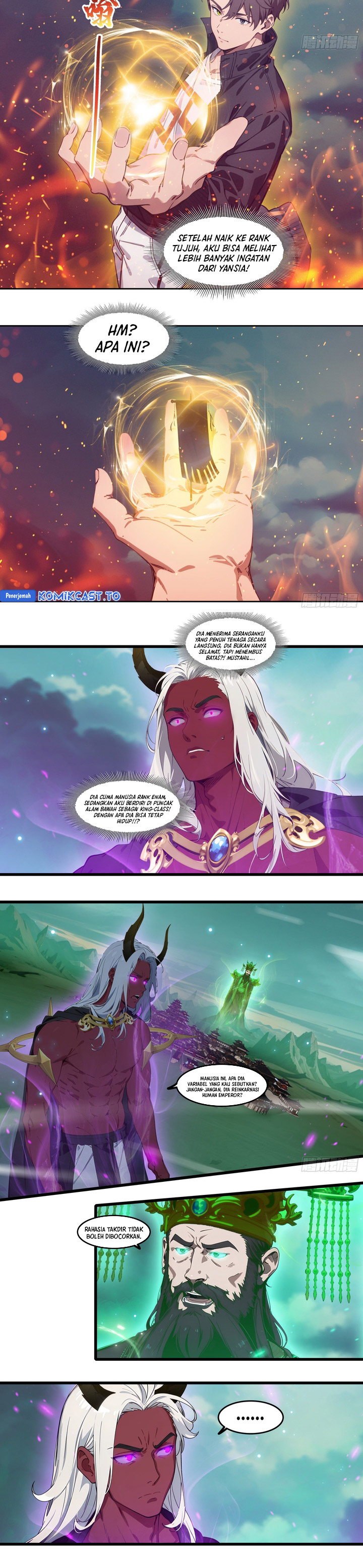 The Evil God Descends, I Own Great Hell chapter 96