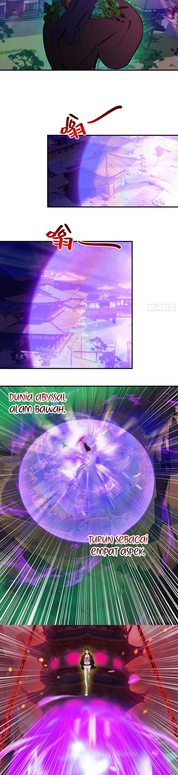 The Evil God Descends, I Own Great Hell chapter 96