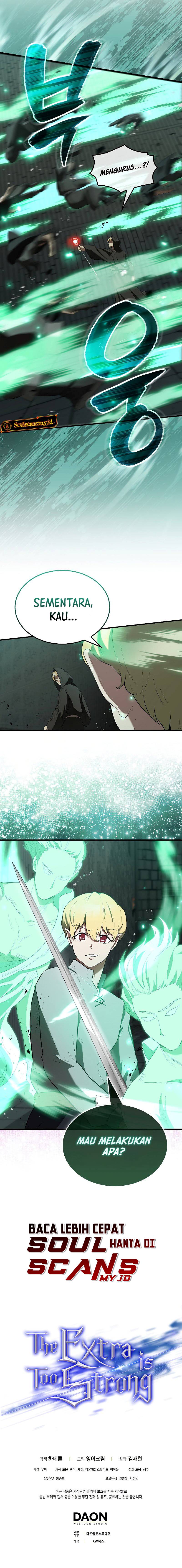The Extra is Too Strong Chapter 30 Bahasa Indonesia