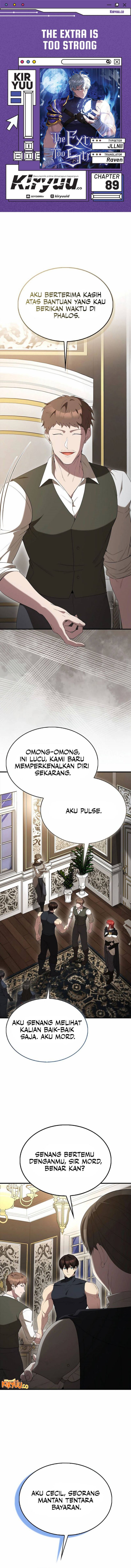 The Extra is Too Strong chapter 89