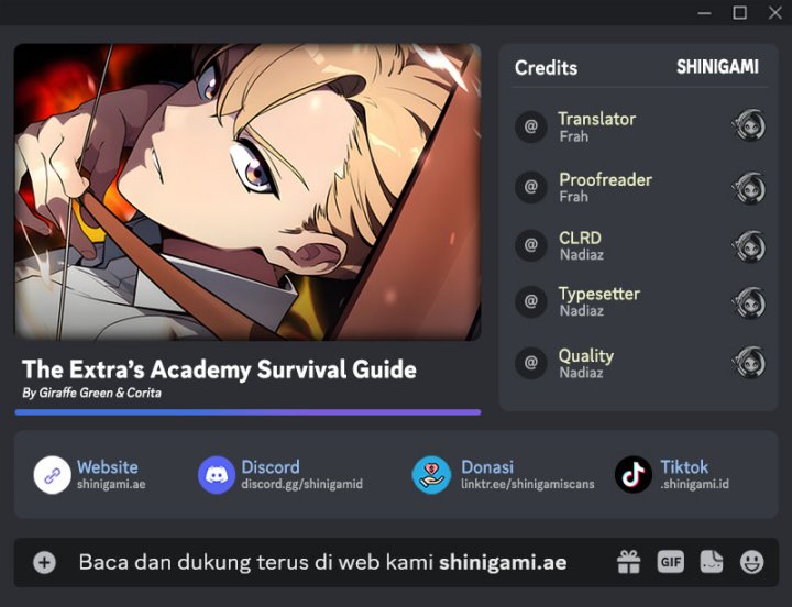 The Extra’s Academy Survival Guide Chapter 22 Bahasa Indonesia