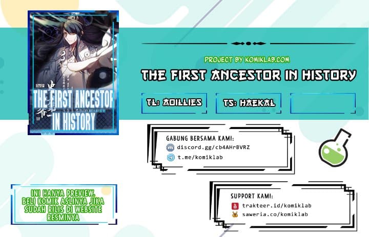 The First Ancestor in History Chapter 18 Bahasa Indonesia