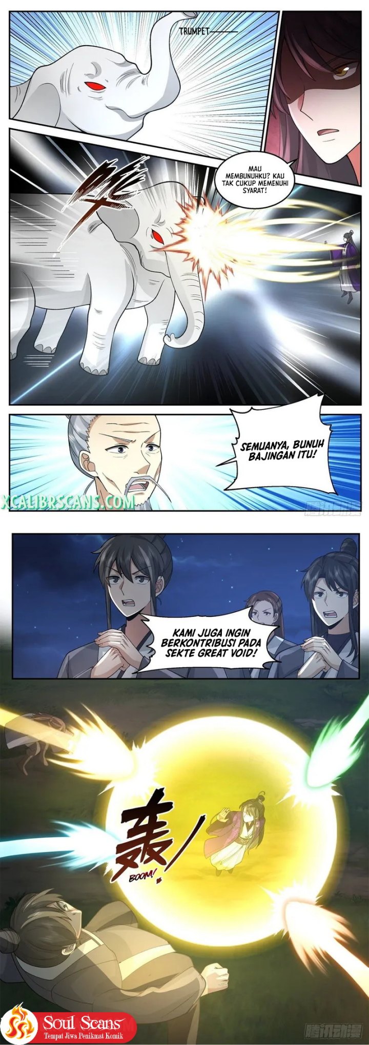 The First Ancestor in History Chapter 187 Bahasa Indonesia