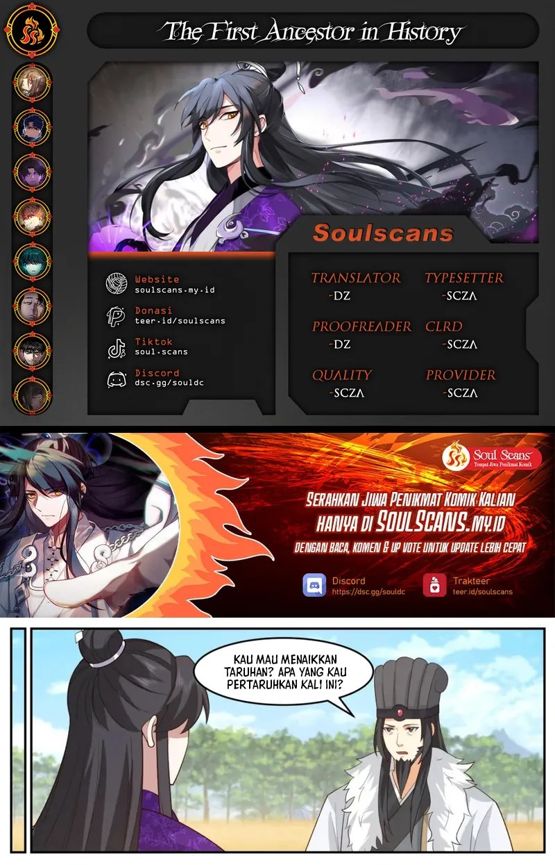 The First Ancestor in History Chapter 250 Bahasa Indonesia