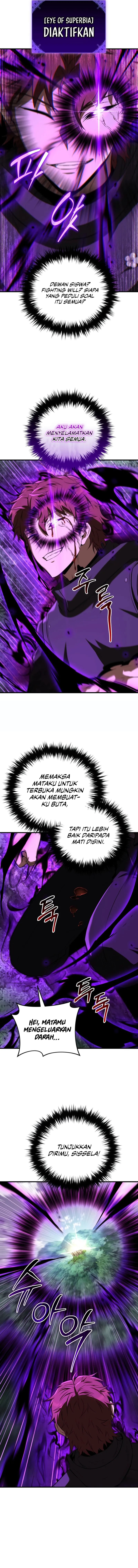 The Fox-Eyed Villain Of The Demon Academy Chapter 53 Bahasa Indonesia