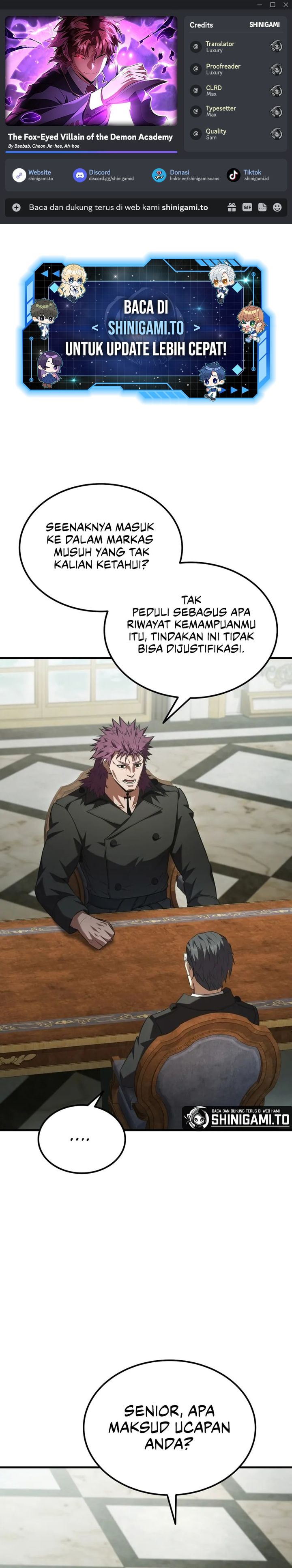 The Fox-Eyed Villain Of The Demon Academy chapter 56