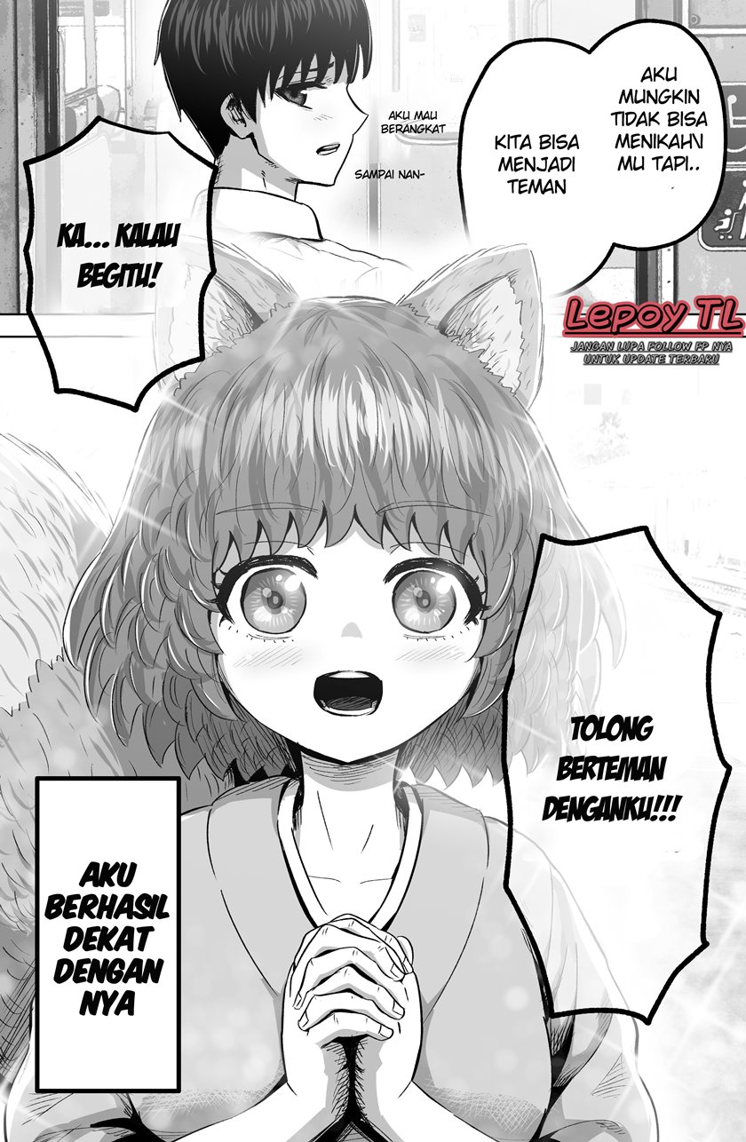 The Fox Girl Who Wants to Get Chummy With the Human Boy She Likes chapter 4