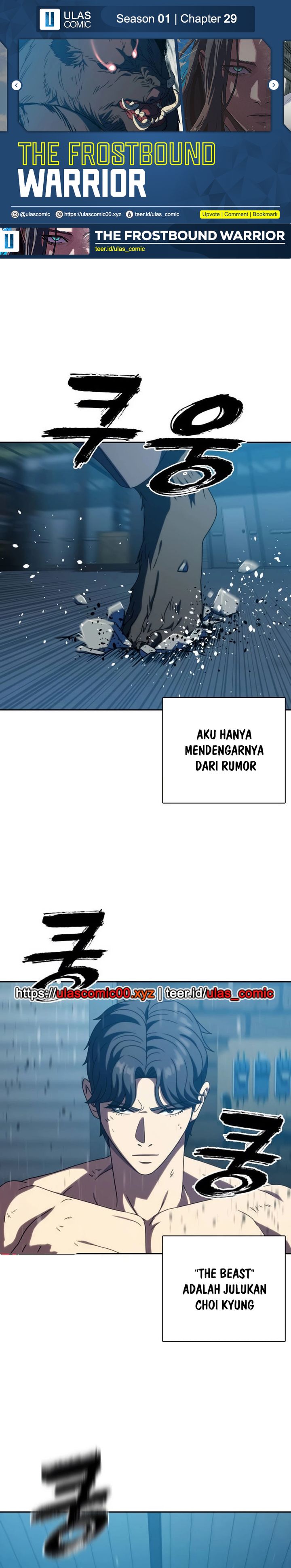 The Frostbound Warrior Chapter 29 Bahasa Indonesia