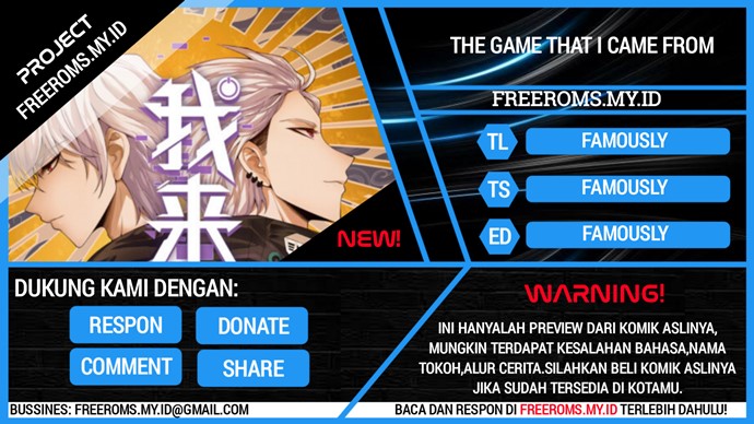 The Game That I Came From Chapter 66 Bahasa Indonesia