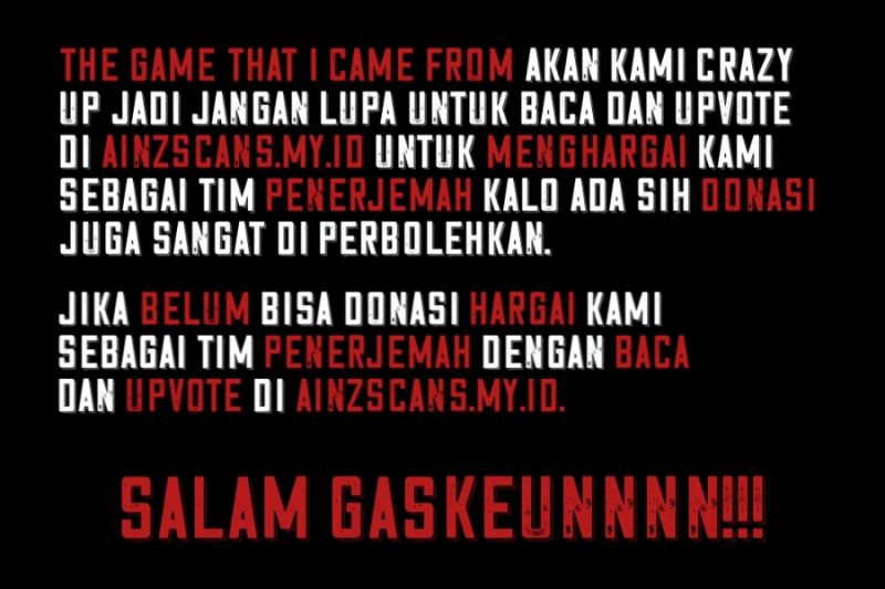 The Game That I Came From Chapter 149 Bahasa Indonesia