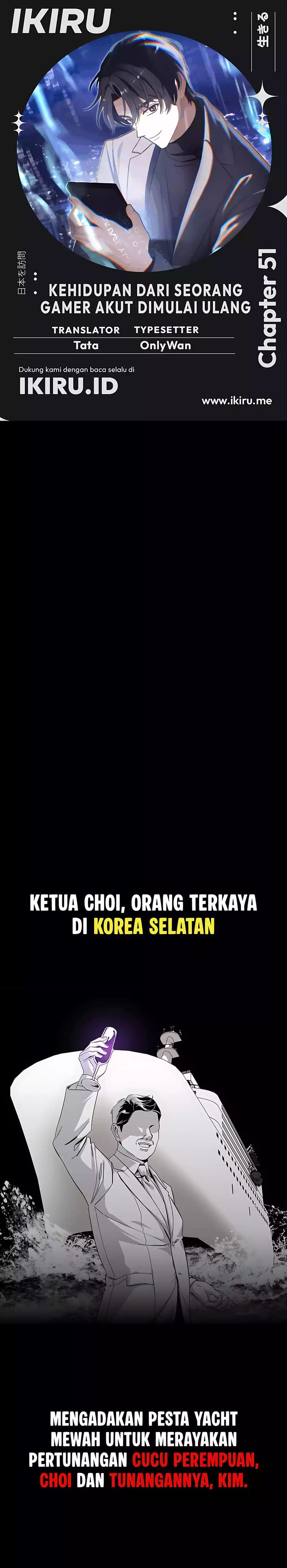 The Game’s Addict Reset Chapter 51 Bahasa Indonesia