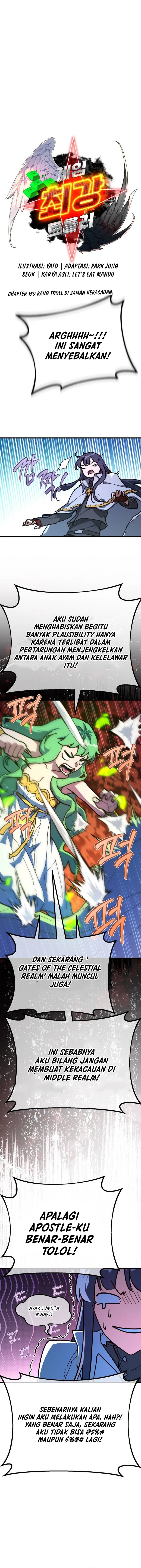 The Game’s Top Troll Chapter 159 Bahasa Indonesia