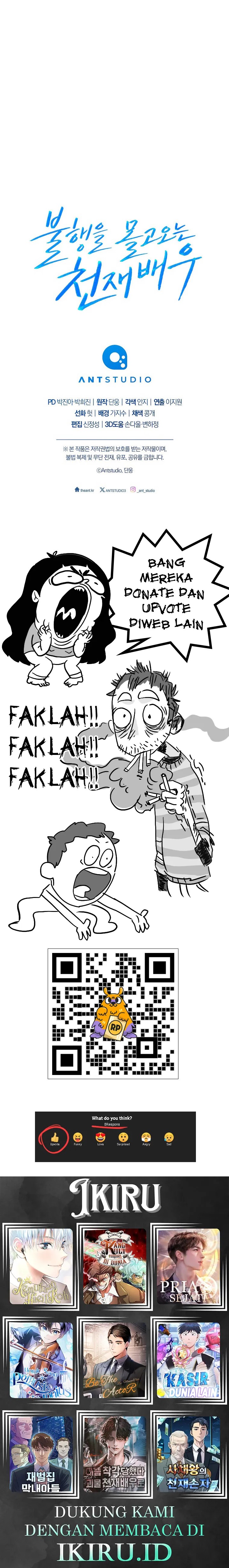 The Genius Actor Who Brings Misfortune Chapter 09 Bahasa Indonesia