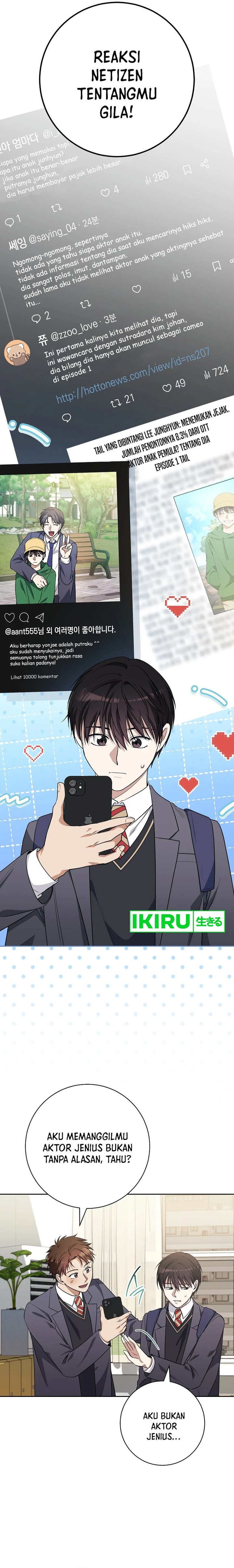 The Genius Actor Who Brings Misfortune Chapter 11 Bahasa Indonesia