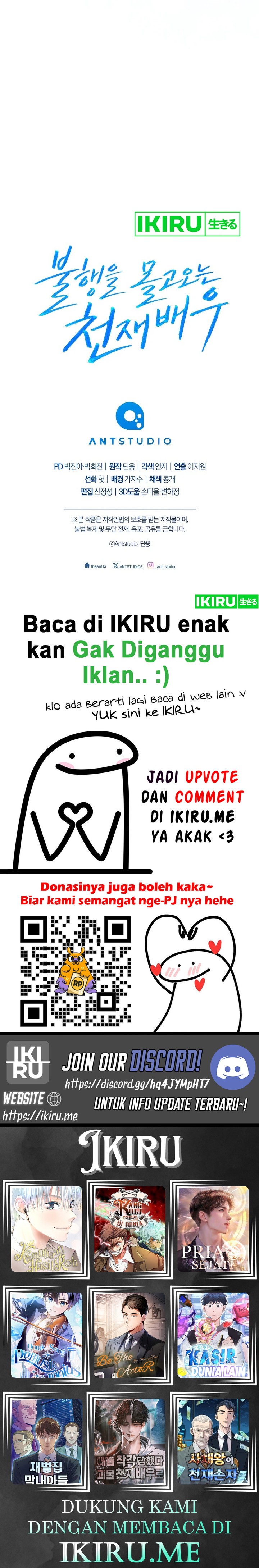 The Genius Actor Who Brings Misfortune Chapter 11 Bahasa Indonesia