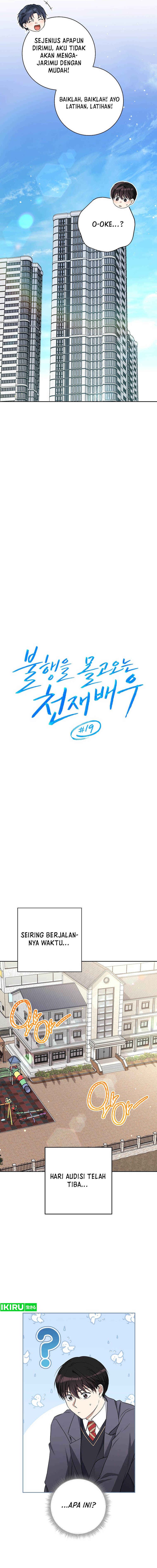 The Genius Actor Who Brings Misfortune Chapter 19 Bahasa Indonesia