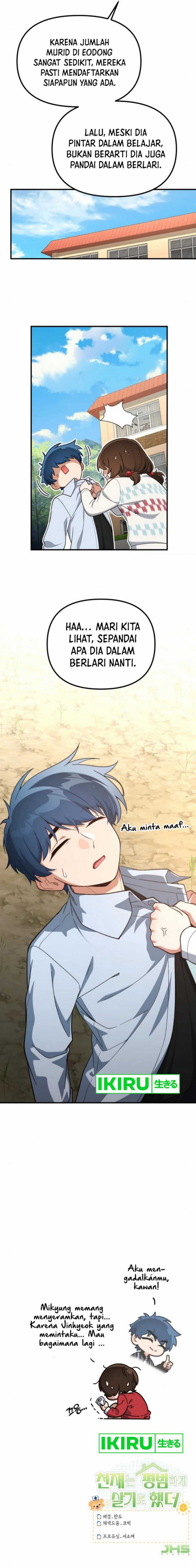 The Genius Decided to Live an Ordinary Life Chapter 16 Bahasa Indonesia