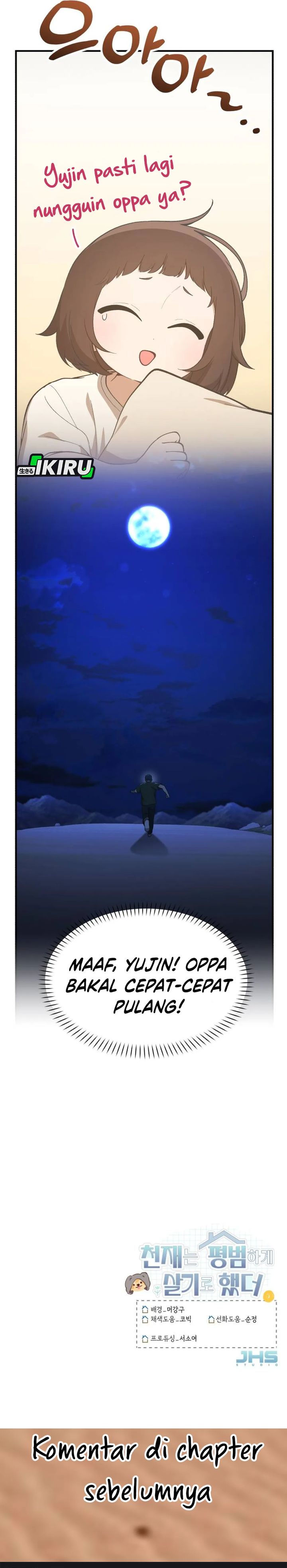 The Genius Decided to Live an Ordinary Life Chapter 50 Bahasa Indonesia